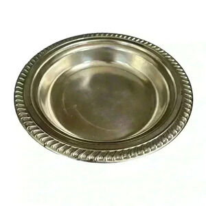 Sheridan Silver On Copper Vintage Used Serving Bowl